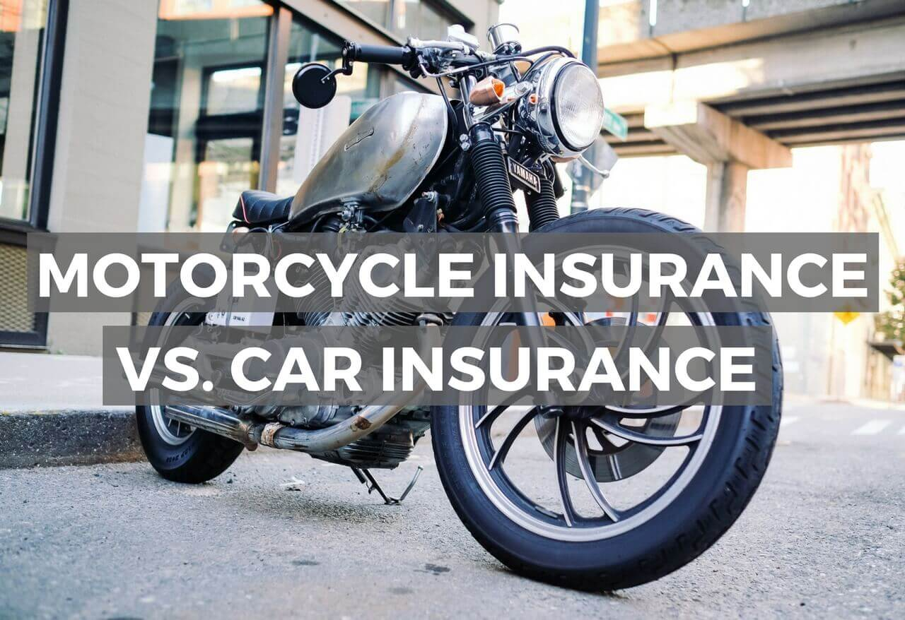 Motorcycle Insurance Vs Car Insurance Whats The Difference within proportions 1280 X 878