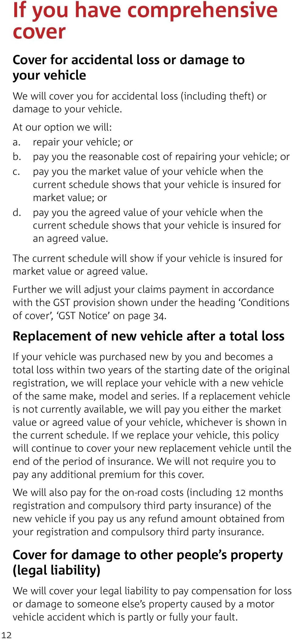 Nab Car Insurance Policy Document Product Disclosure regarding sizing 960 X 2101