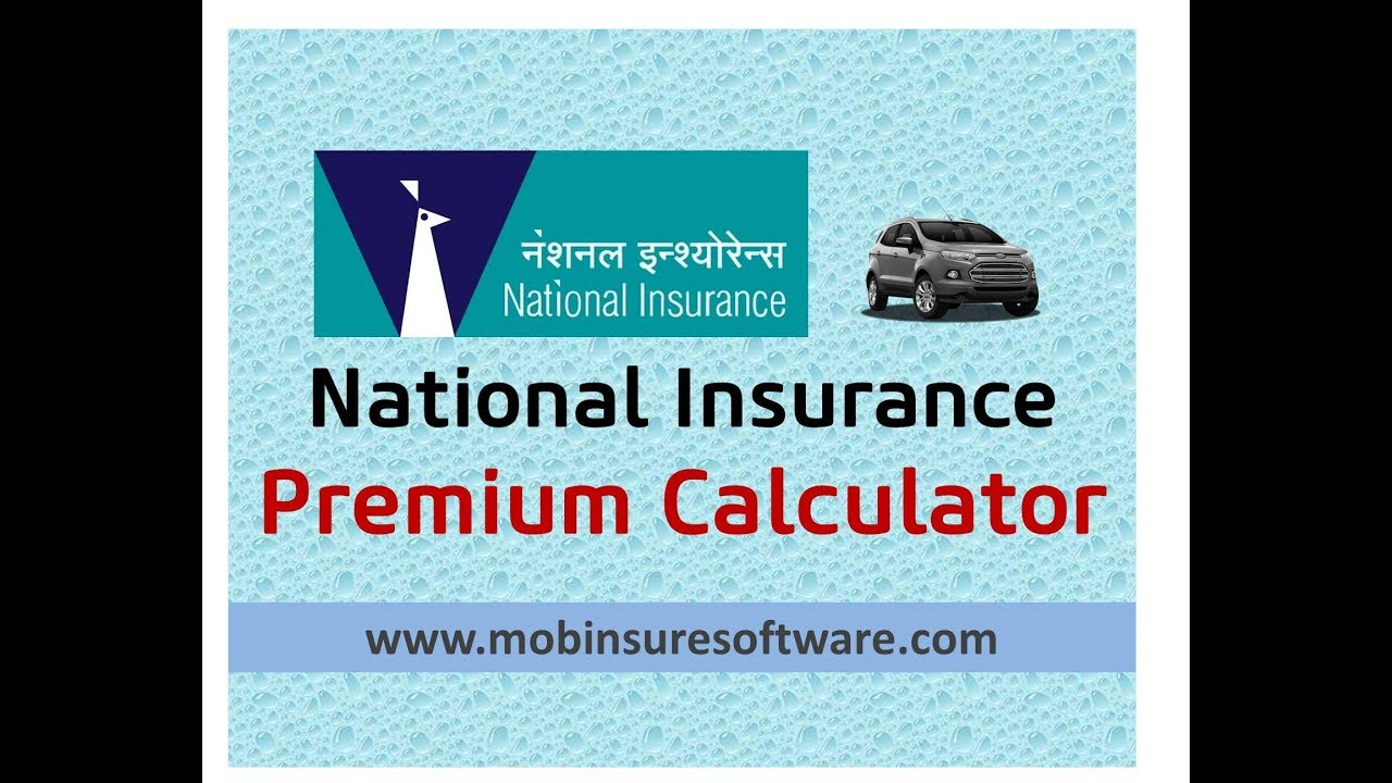 National Insurance Car Premium Calculator Zero Depreciation Premium Pdf Quotation in dimensions 1280 X 720