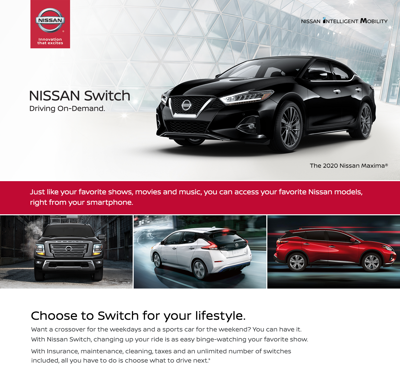 Nissan Begins Testing New Vehicle Subscription Service In in dimensions 1604 X 1509