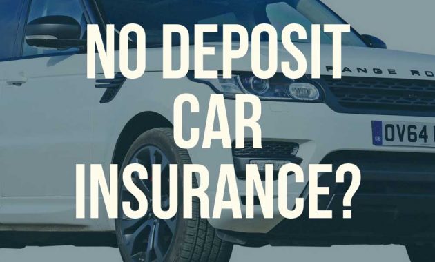 No Deposit Car Insurance Comparison Ukli Compare with regard to dimensions 1000 X 1000