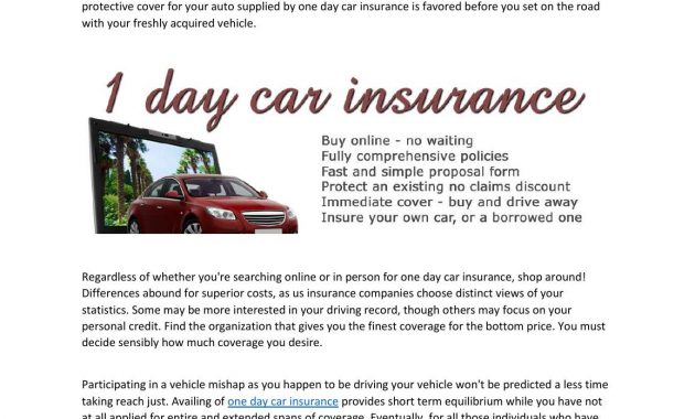 One Day Car Insurance Sanjay124 Issuu throughout size 1156 X 1496