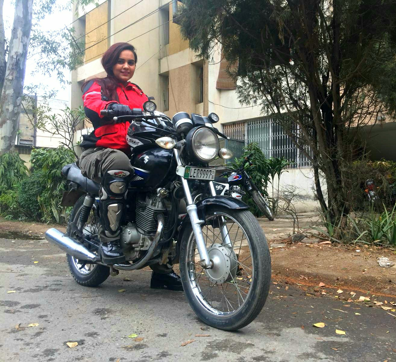 Oye Ay Tey Kurri Ay Zenith Irfan First Female Biker To with size 1314 X 1200