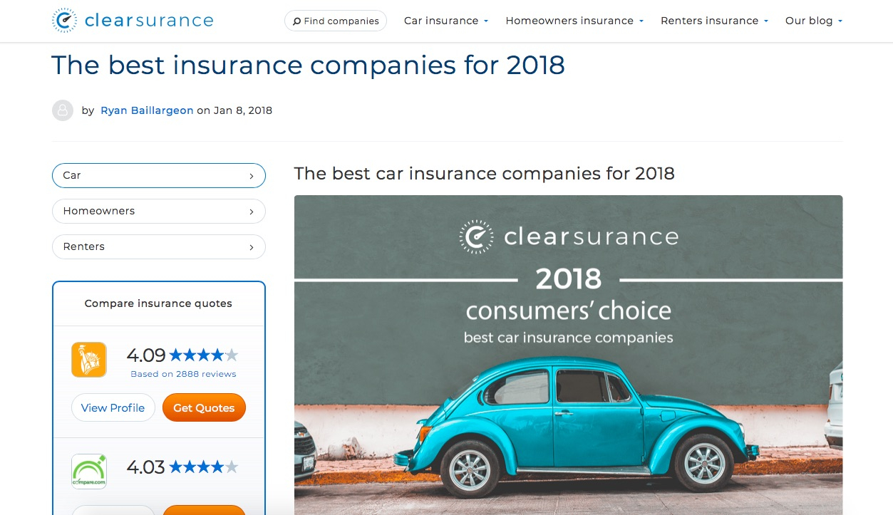 Pammy Blogs Beauty Clearsurance Finding The Best Car in dimensions 1253 X 723