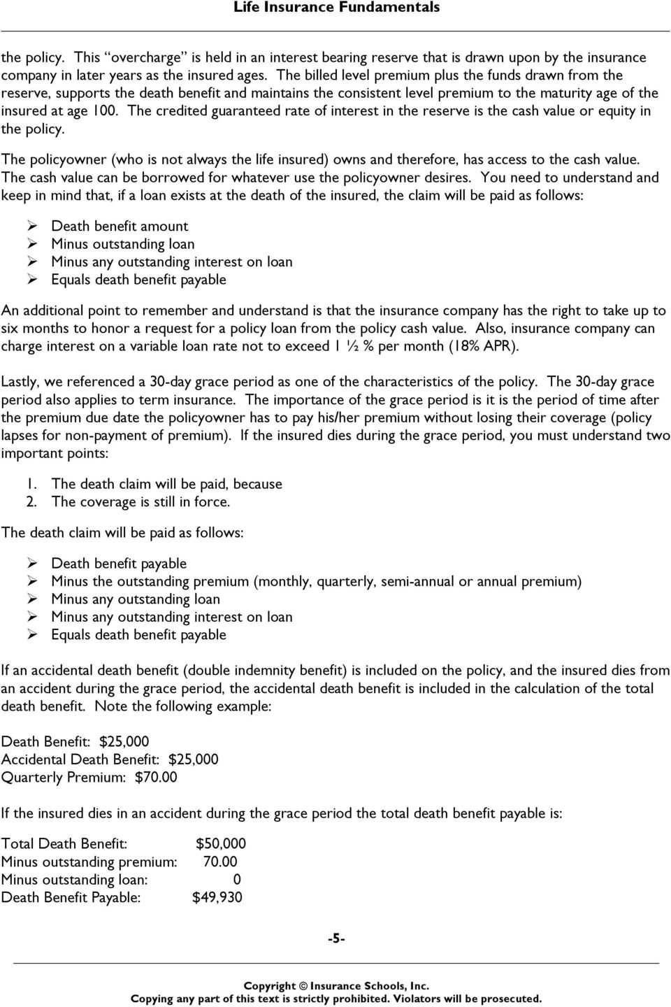 Part I Life Insurance Products Riders Benefits 1 Part Ii throughout proportions 960 X 1440