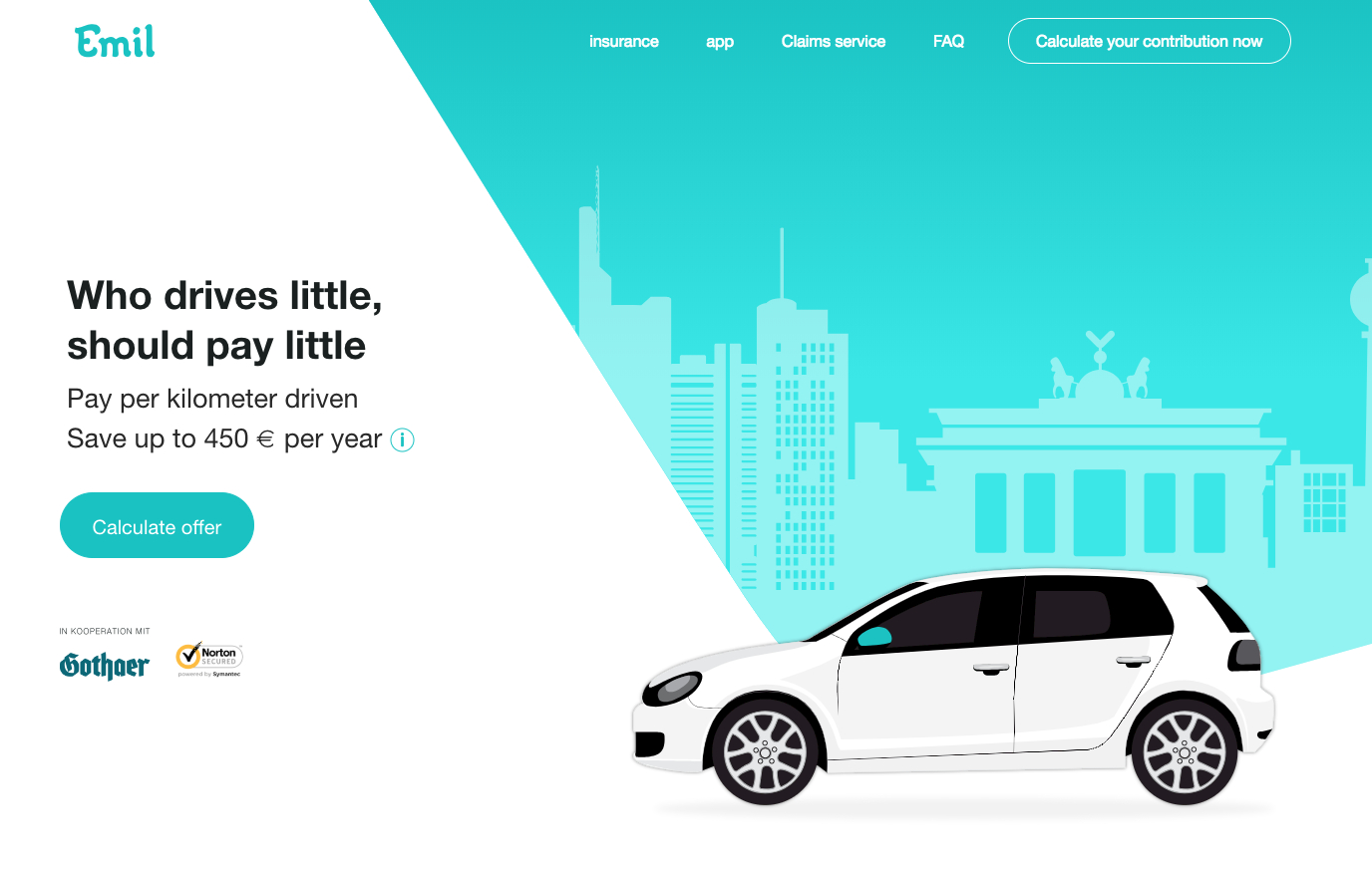 Pay Per Mile Insurance Startup Launches In Germany pertaining to dimensions 1376 X 875