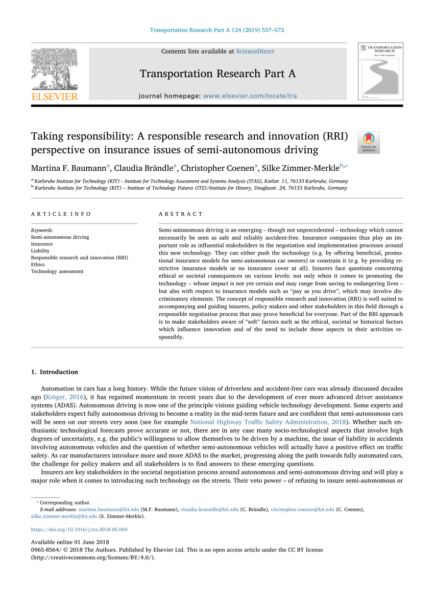 Pdf Taking Responsibility A Responsible Research And inside sizing 850 X 1160