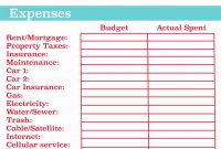 Personal Udget Spreadsheet Template Uk Free Monthly Expense intended for size 1745 X 2560