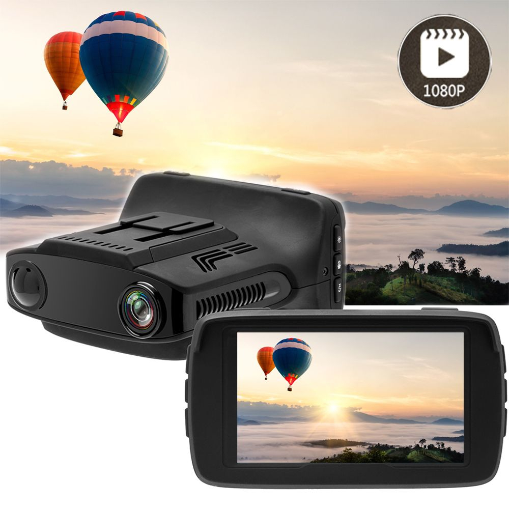 Podofo Ambarella Car Dvr Radar Detector 3 In 1 With Gps intended for size 1000 X 1000