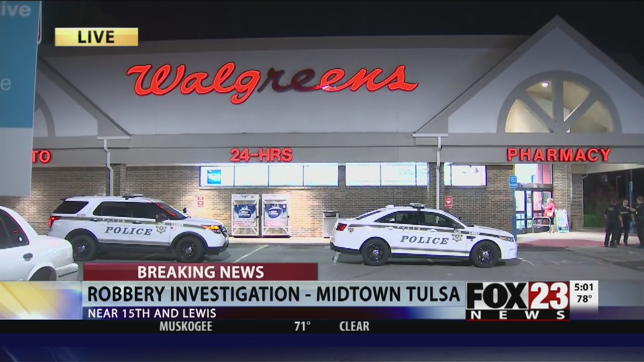 Police Respond To Armed Robbery At Midtown Tulsa Walgreens with regard to measurements 1280 X 720