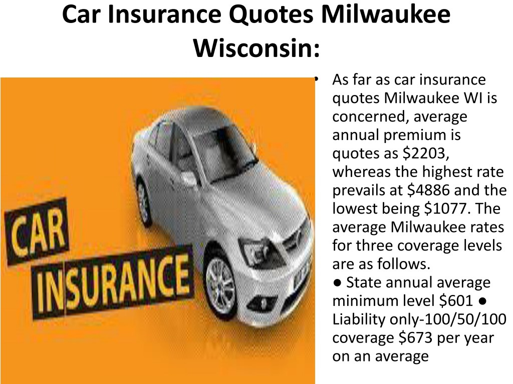 Ppt Car Insurance Quotes Wisconsin Powerpoint Presentation intended for dimensions 1024 X 768