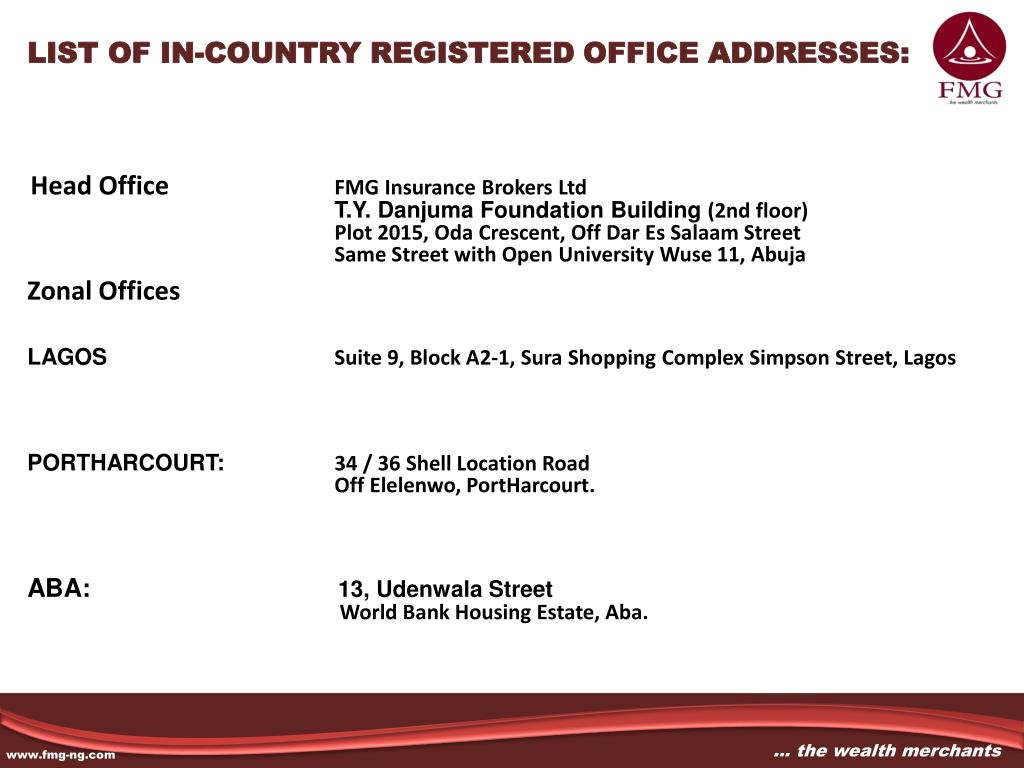 Ppt Fmg Insurance Brokers Ltd Powerpoint Presentation inside dimensions 1024 X 768