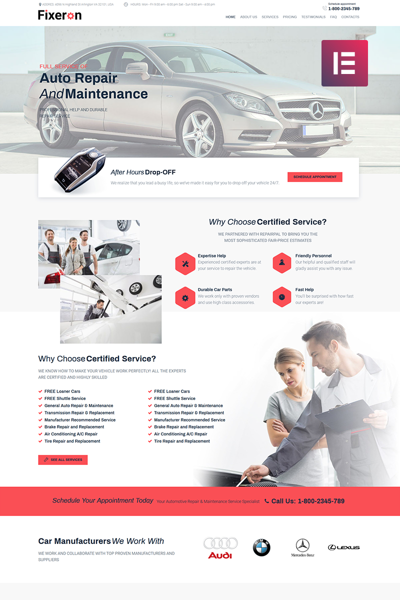 Premium Car Insurance WordPress Themes 2020 Templatemonster for measurements 800 X 1200