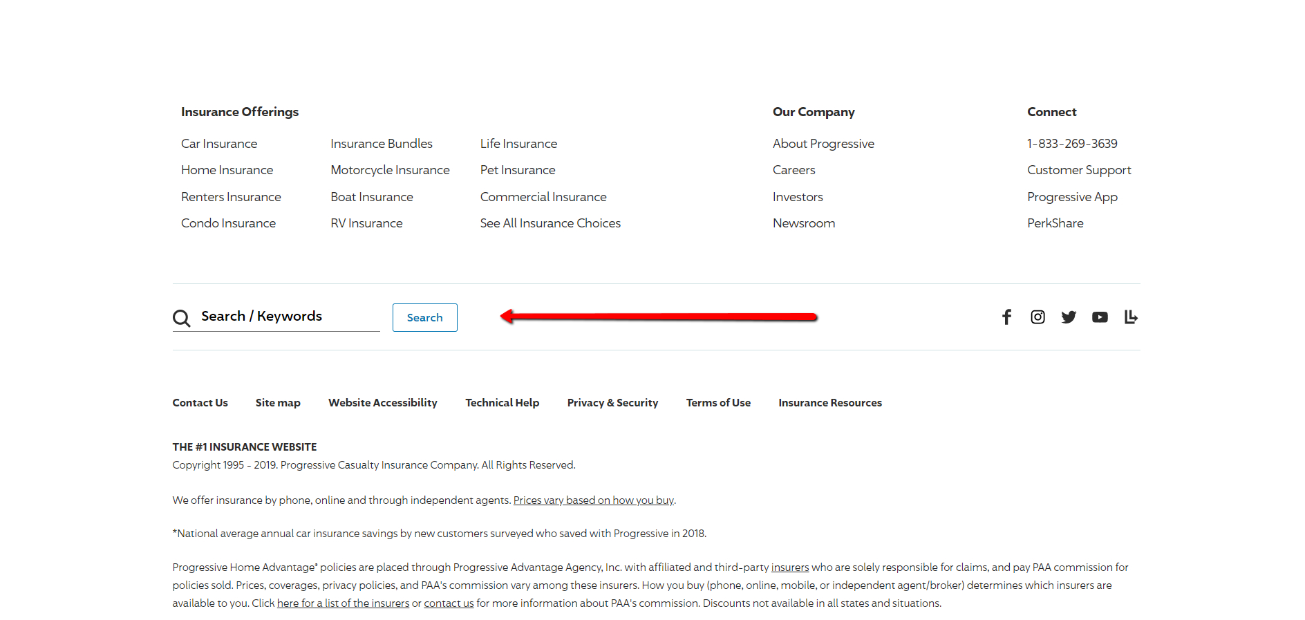 Progressive Auto Insurance Review Compare Rates Coverage for proportions 1888 X 897