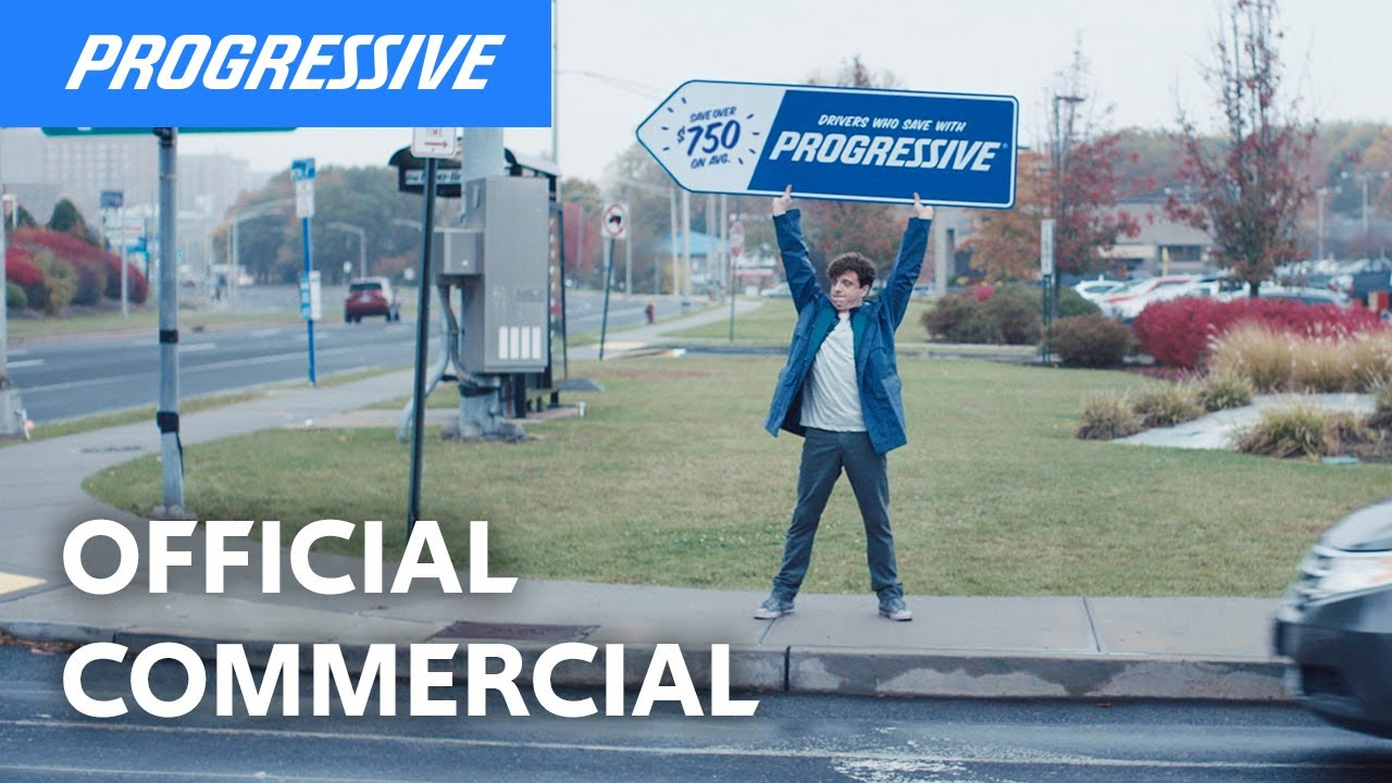 Progressives Snarky Sign Spinner Commercial Commercial intended for proportions 1280 X 720