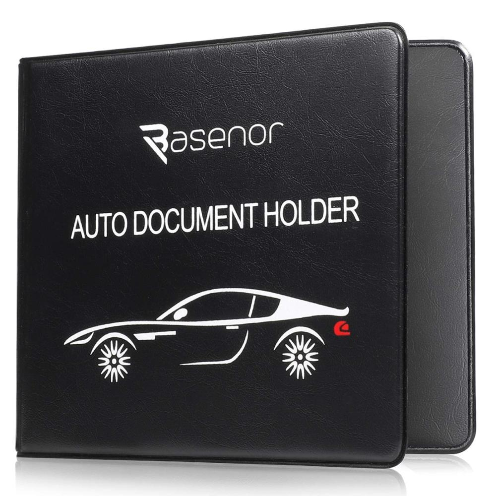 Pu Leather Car Document Holder With Magnetic Closure For intended for sizing 1000 X 1000