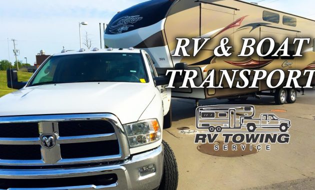 Rv Towing Rv Boat And Trailer Transport Rv Towing Service with regard to sizing 1280 X 720