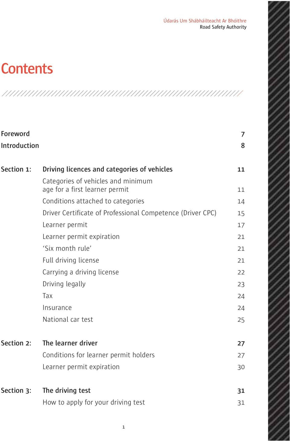 Section 2 The Learner Driver 27 Conditions For Learner for dimensions 960 X 1458