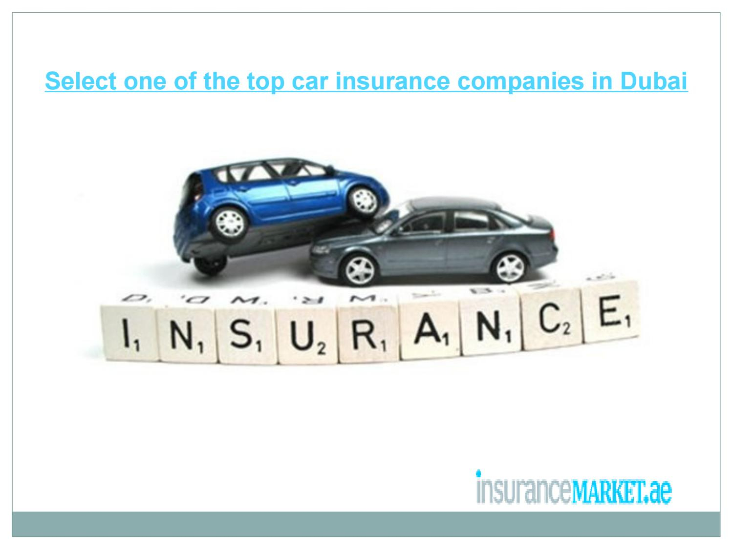 Select One Of The Top Car Insurance Companies In Dubai intended for proportions 1500 X 1125