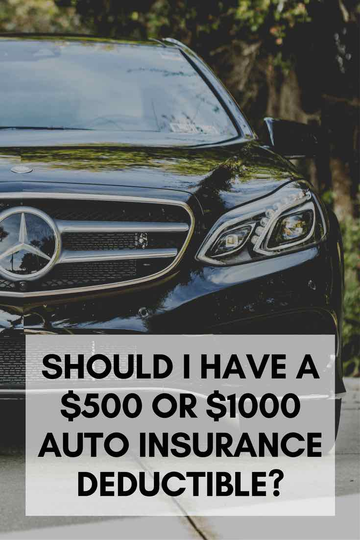 Should I Have A 500 Or 1000 Auto Insurance Deductible in size 735 X 1102