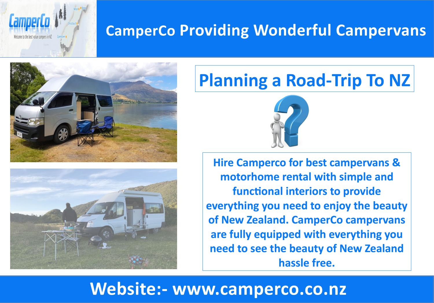 South Island Campervan Hire Camperco Campervan Hire Issuu pertaining to proportions 1500 X 1048