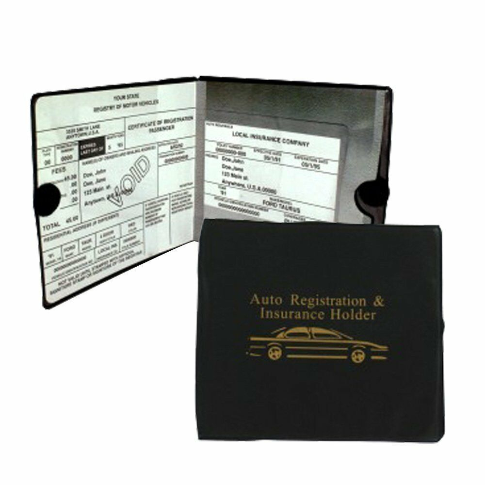 Sterling Set Of 3 Auto Car Registration Insurance Holder Wallet inside sizing 1000 X 1000