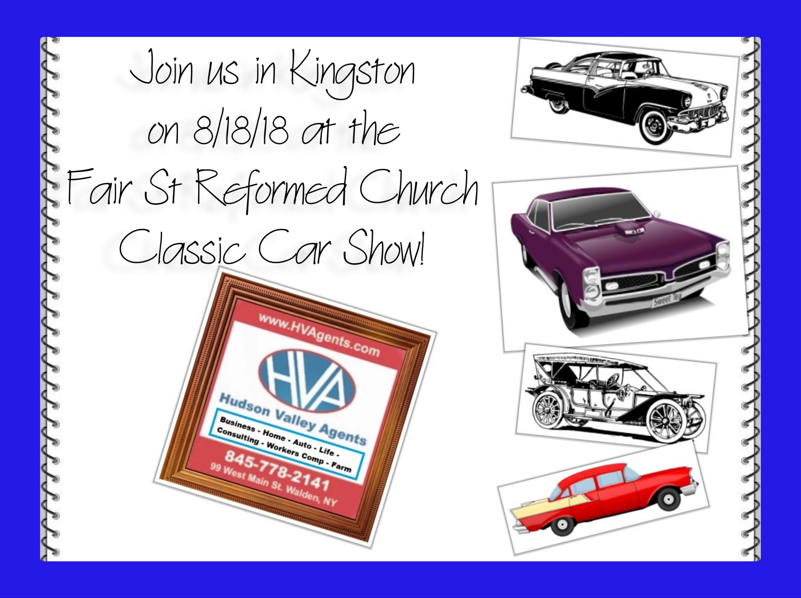 Stop Our Booth At The Fair St Reformed Church Classic Car regarding dimensions 3600 X 2684