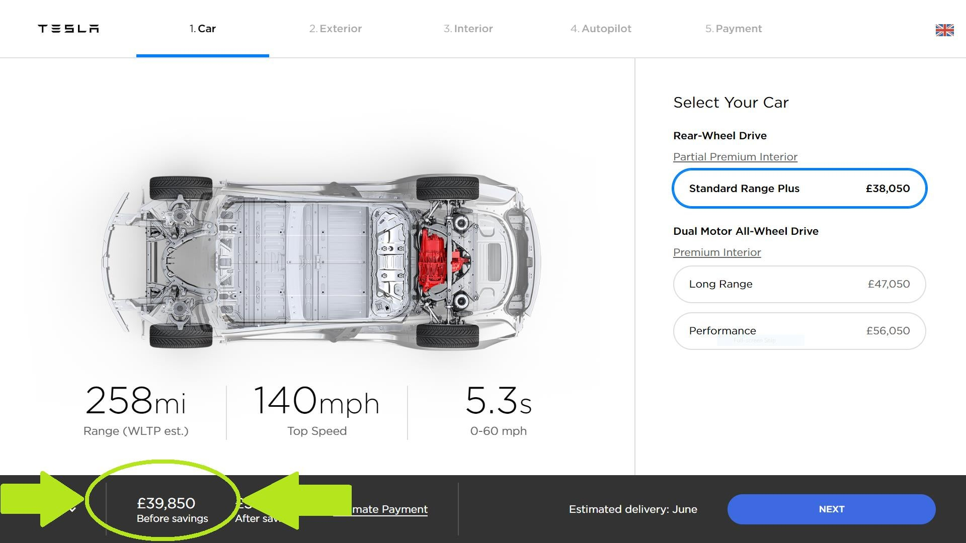 Tesla Model 3 Hits The Uk In June Starting At 38900 with regard to proportions 1920 X 1080