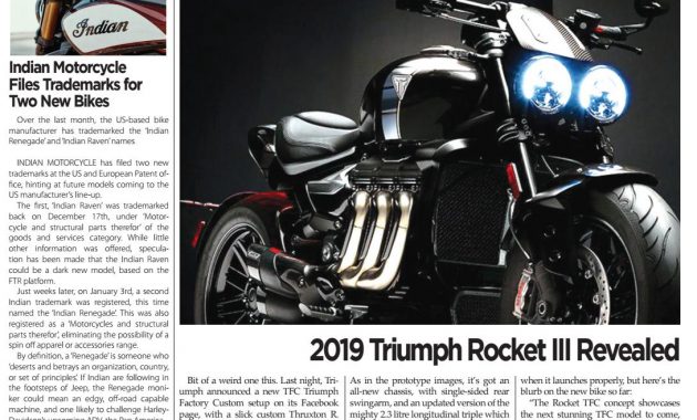 The Motorcycle Times February 2019 The Motorcycle Times pertaining to measurements 1090 X 1497