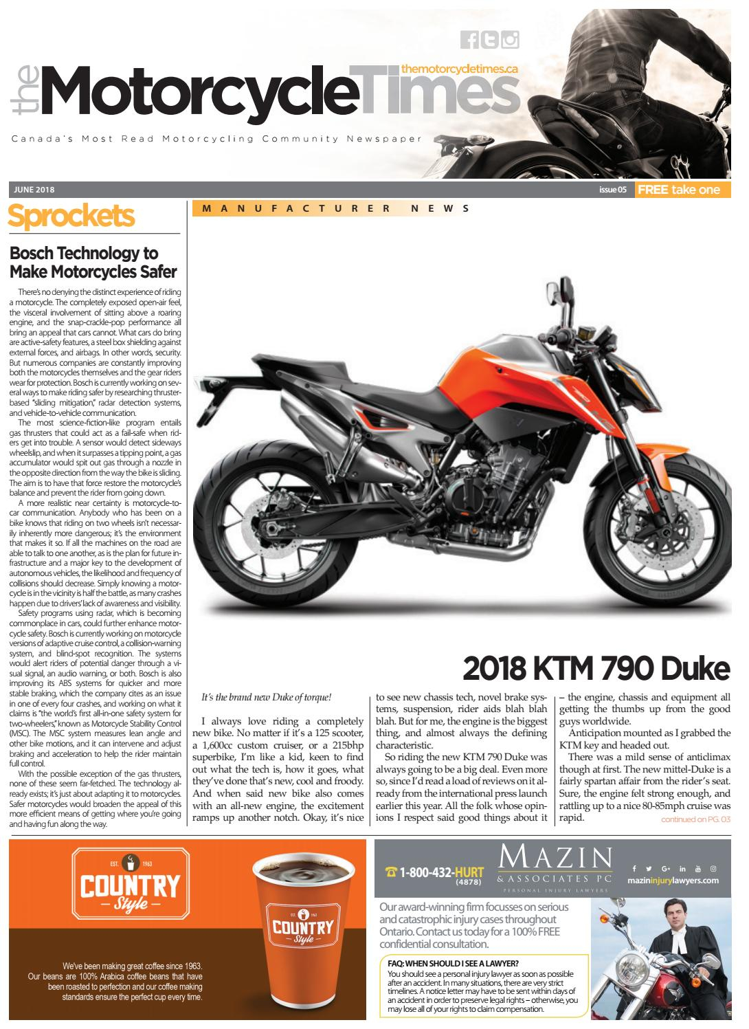 The Motorcycle Times June 2018 The Motorcycle Times Issuu within sizing 1090 X 1497