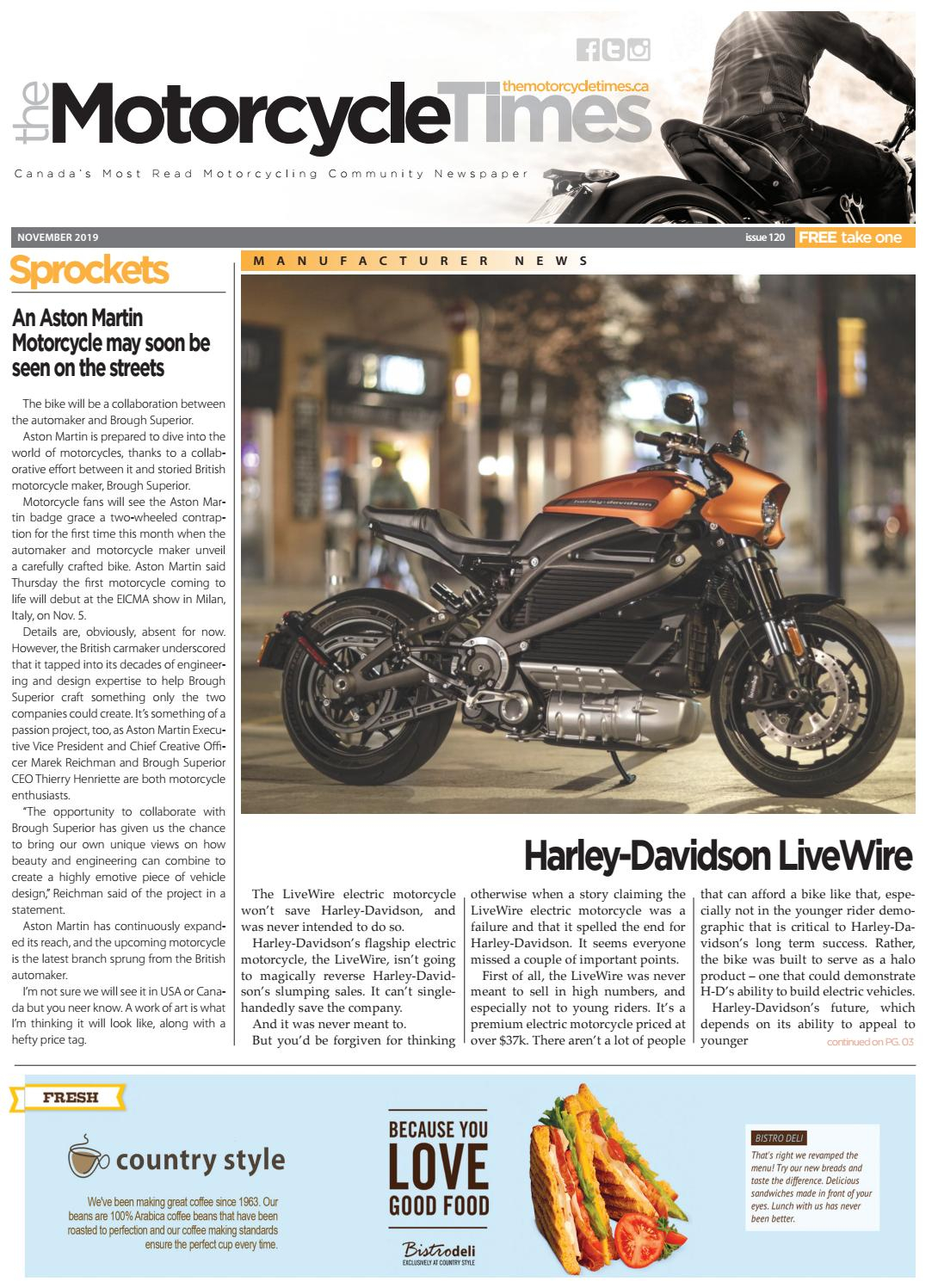 The Motorcycle Times November 2019 The Motorcycle Times for proportions 1090 X 1497