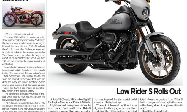 The Motorcycle Times September 2019 The Motorcycle with measurements 1090 X 1497