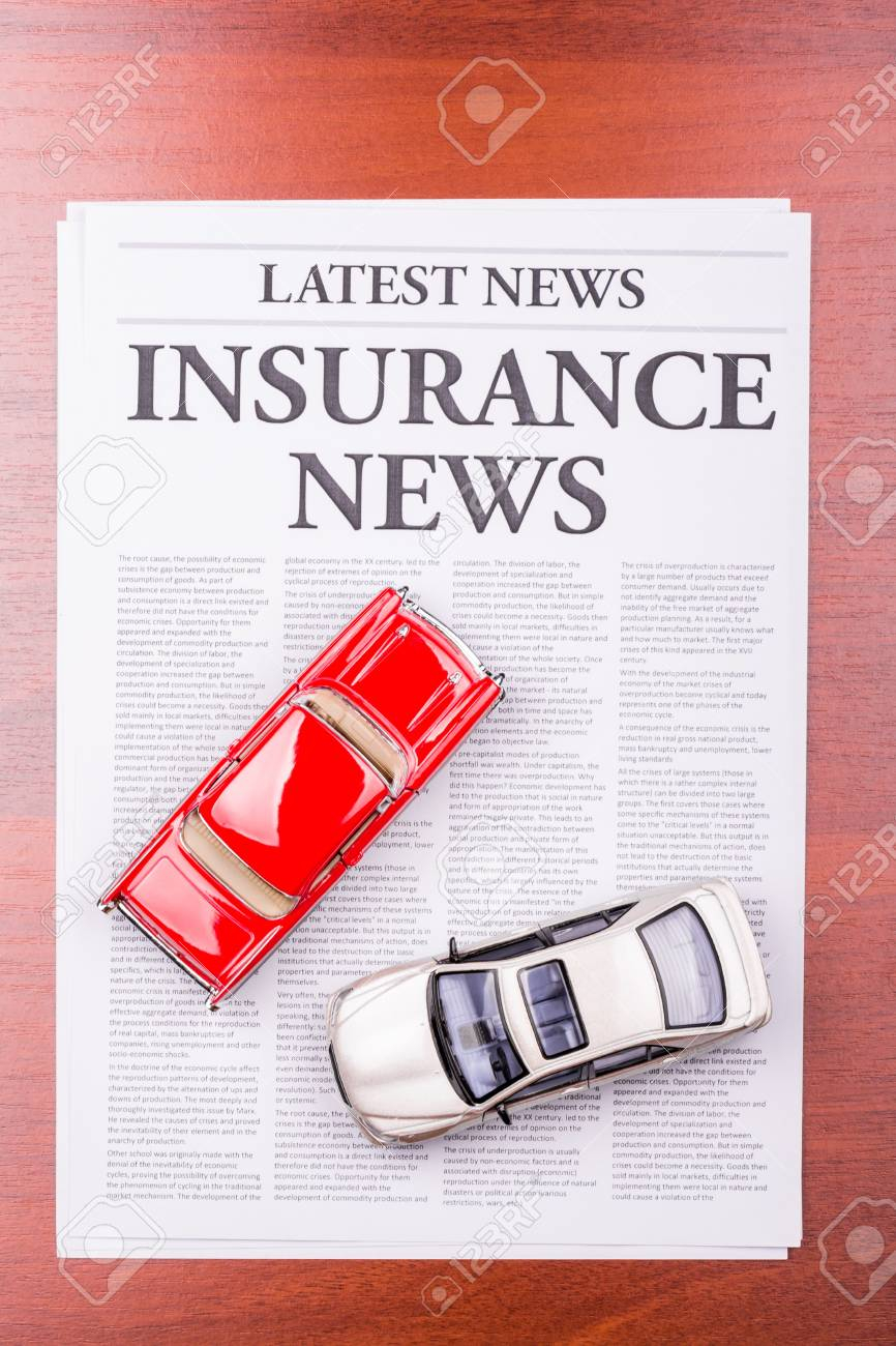 The Newspaper Latest Newswith The Headline Insurance News And within size 866 X 1300