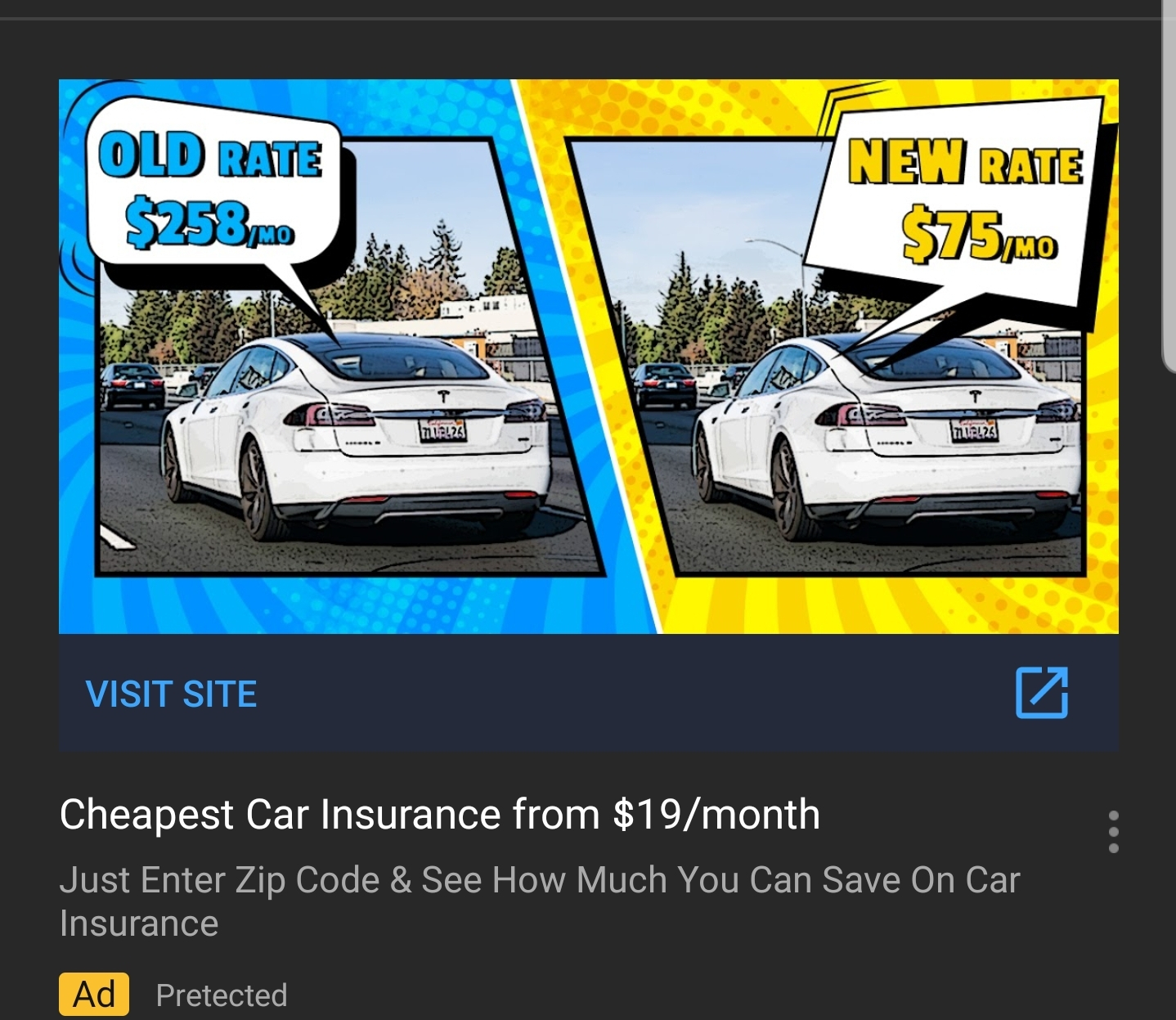 This Car Insurance Ad Makes Me Happy I Cannot Drive A Car within size 1438 X 1247