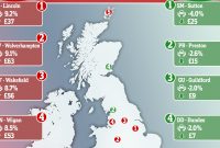 Uks Car Insurance Postcode Lottery Revealed This Is Money for dimensions 1908 X 1146