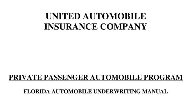 United Automobile Insurance Company Pdf Free Download in measurements 960 X 1473