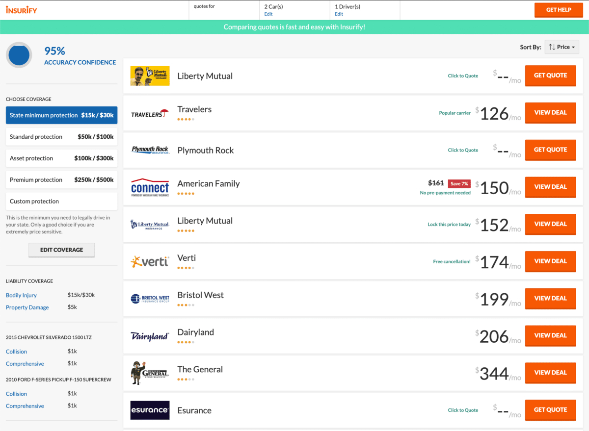 Updated 10 Best Car Insurance Companies Of 2020 Insurify pertaining to sizing 1200 X 879