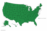 Us States That Require Car Insurance 5400x3585 Oc Mapporn within dimensions 5400 X 3585