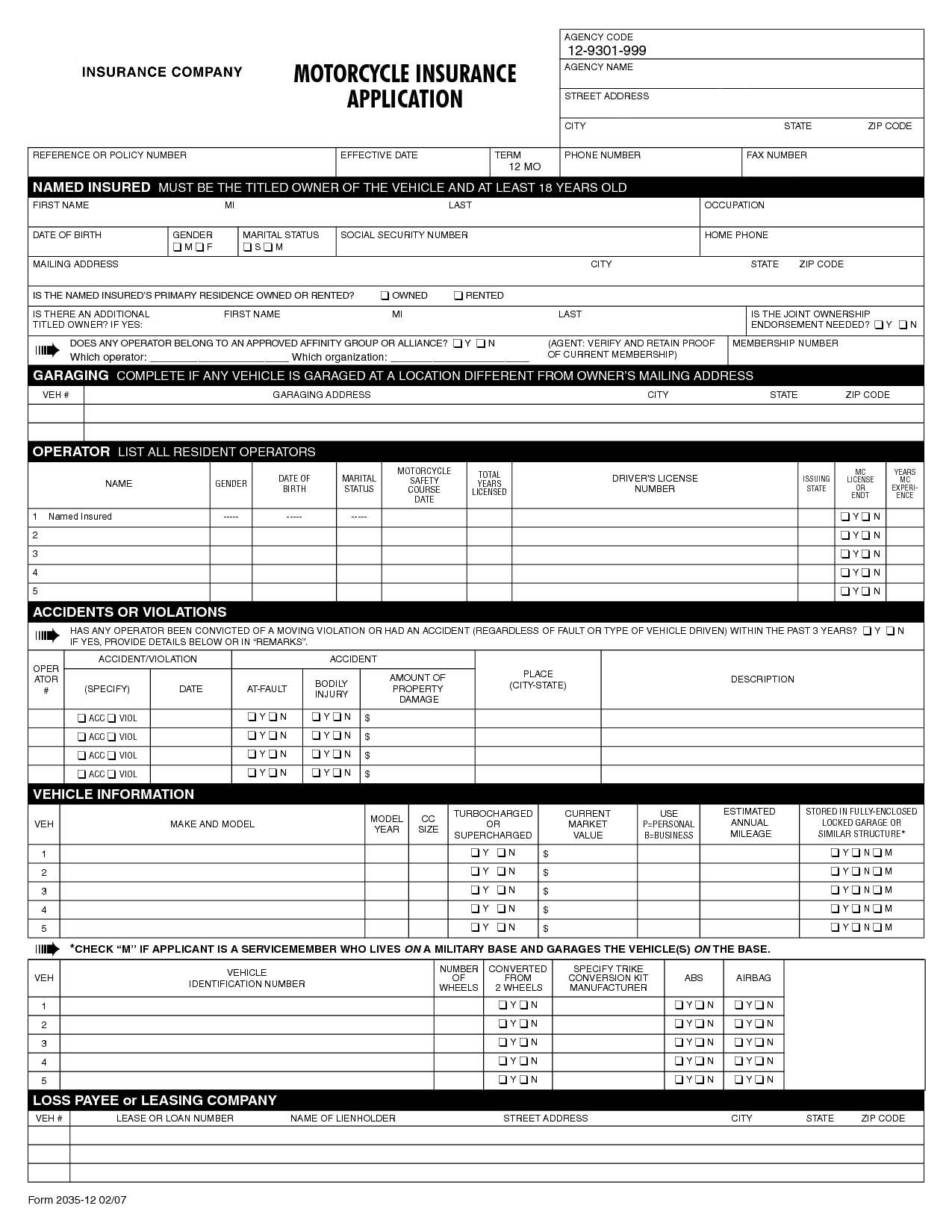 Vehicleinsuranceftlauderdale Motorcycle Insurance Policy for dimensions 1275 X 1650