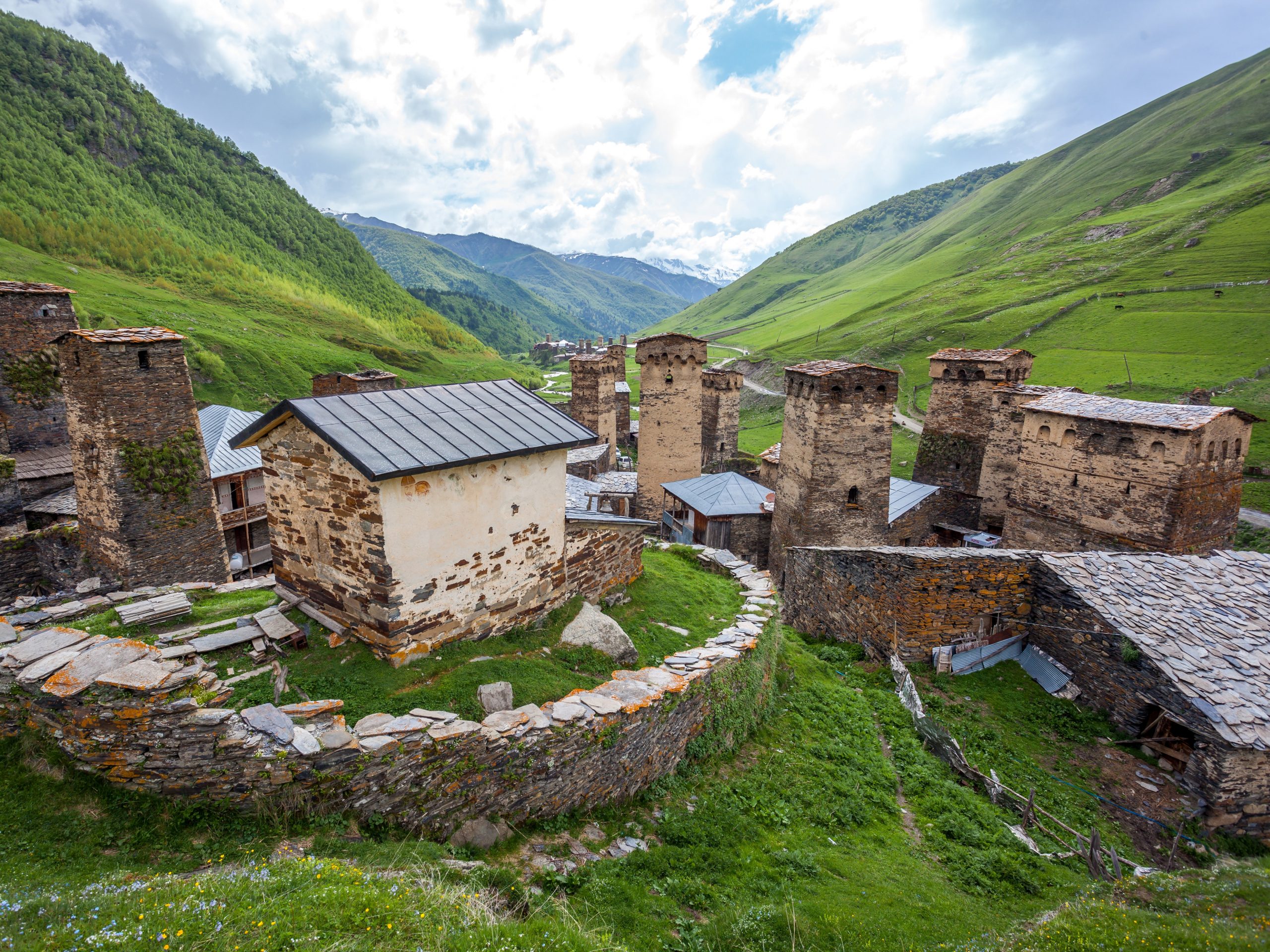 Visiting Ancient Ushguli Georgias Village In The Clouds for measurements 4992 X 3744