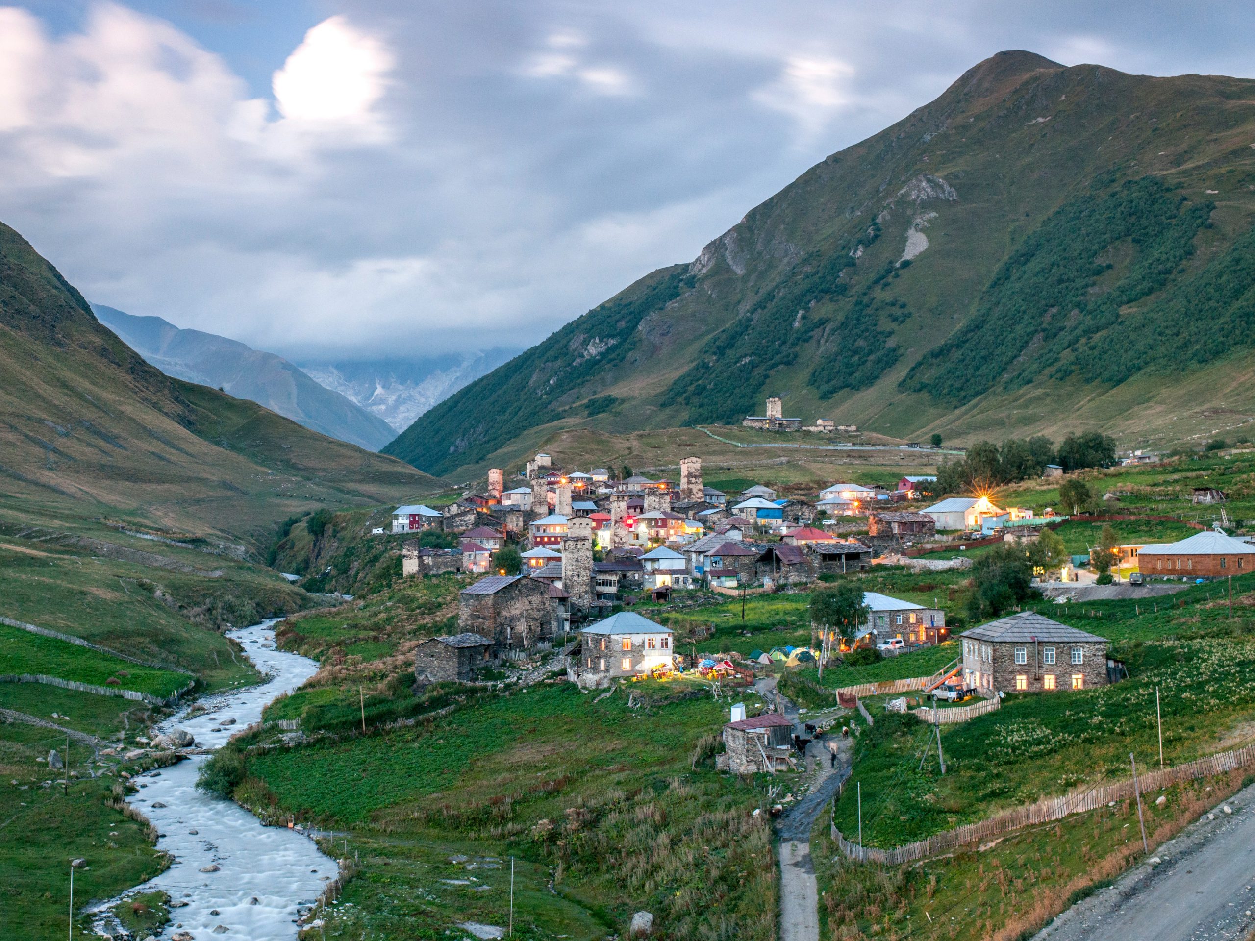 Visiting Ancient Ushguli Georgias Village In The Clouds throughout size 4800 X 3600