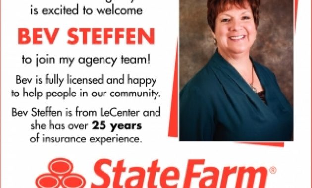 Welcome Bev Steffen State Farm Be Steffen regarding dimensions 999 X 871