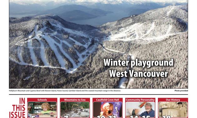 West Vancouver Beacon Newspaper January 2017 The Beacon throughout dimensions 1320 X 1500