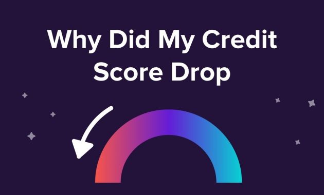 Why Did My Credit Score Drop Top 10 Causes for measurements 1280 X 720