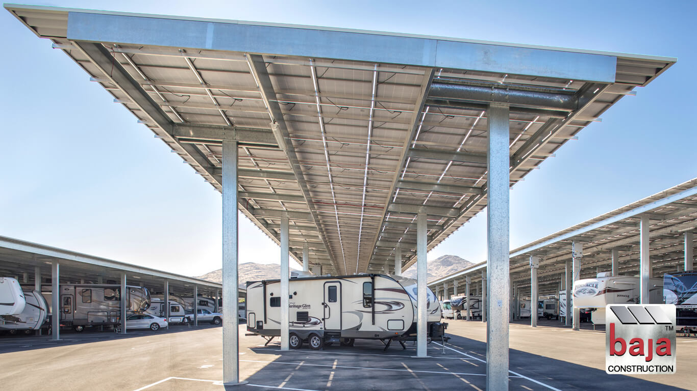 Why Invest In Rv Storage Baja Carports Solar Carports pertaining to sizing 1366 X 768