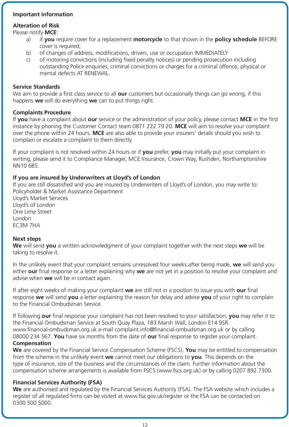 Your Motorcycle Insurance Policy Pdf Free Download with measurements 960 X 1420